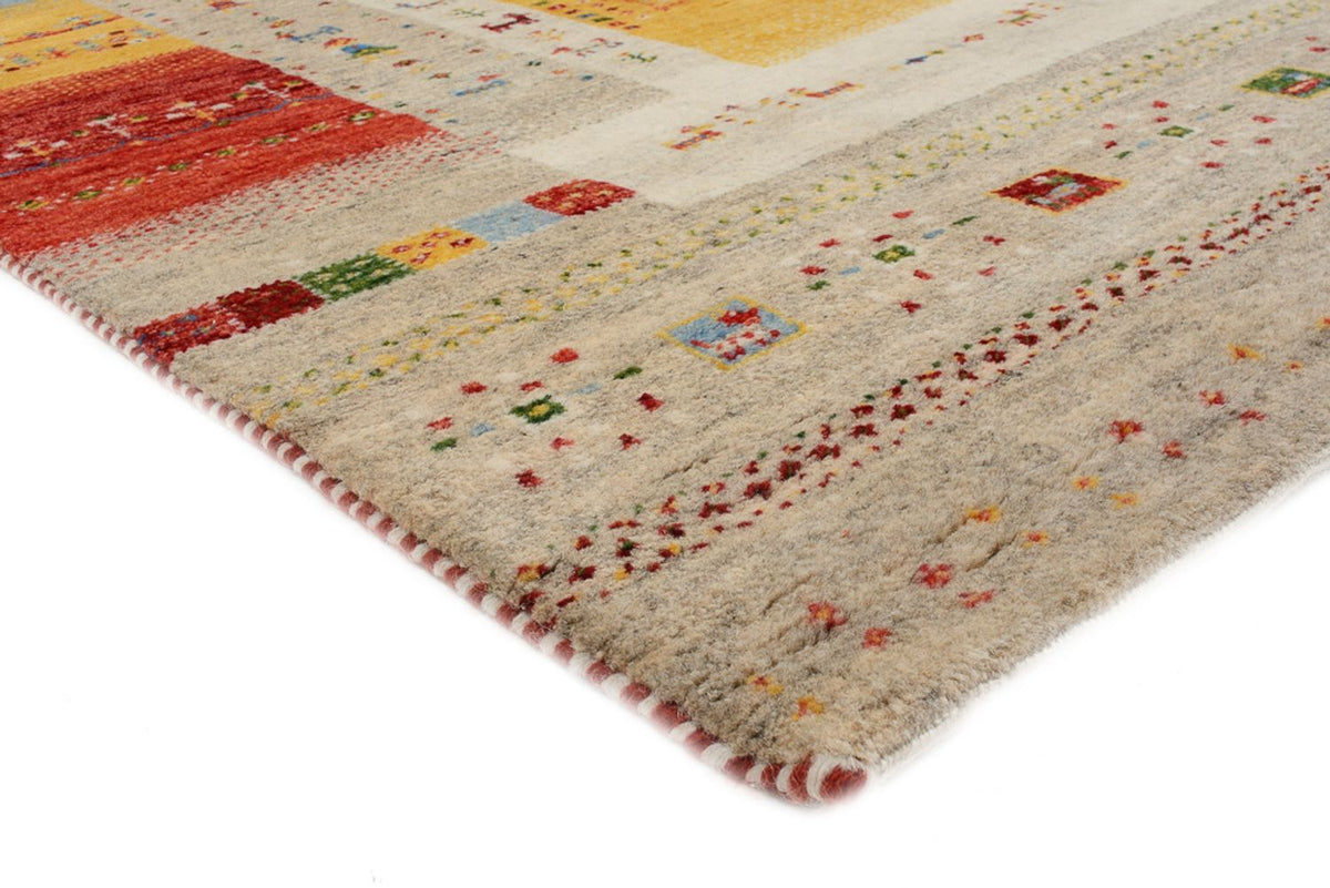 Tapis Gabbeh - Loribaft Indus - 236 x 173 cm - multicolore