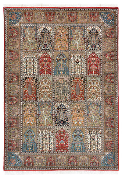 Tapis de Qom indien Tapis 172x242cm - Tapis oriental