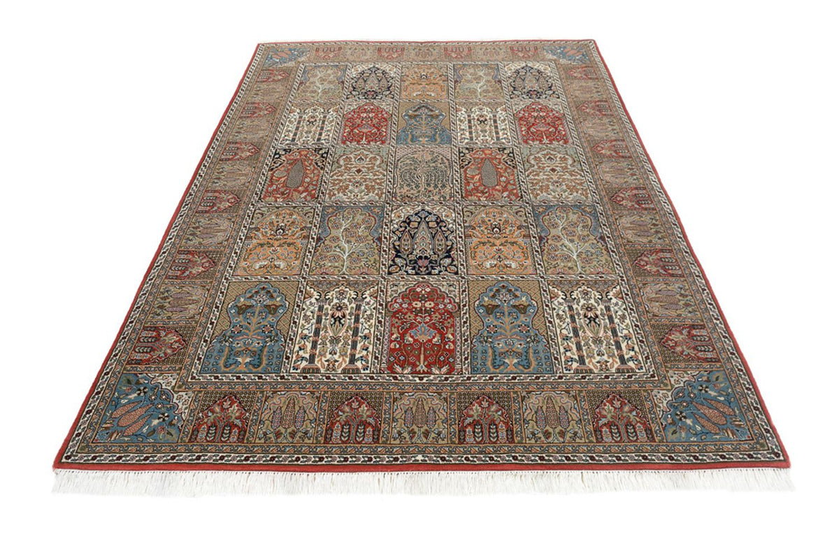 Tapis oriental - Ghom - Indus - 242 x 172 cm - beige foncé