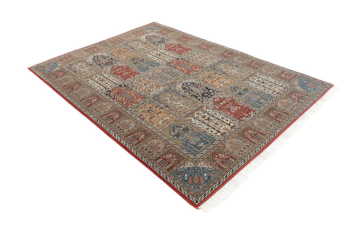 Tapis oriental - Ghom - Indus - 242 x 172 cm - beige foncé