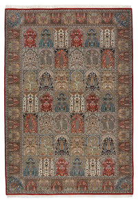 Tapis oriental - Ghom - Indus - 306 x 211 cm - beige foncé