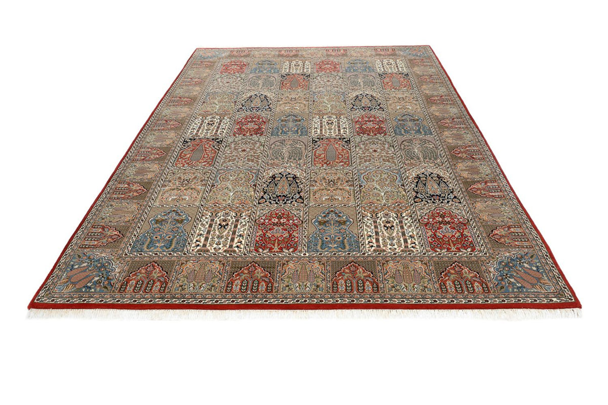 Tapis oriental - Ghom - Indus - 306 x 211 cm - beige foncé