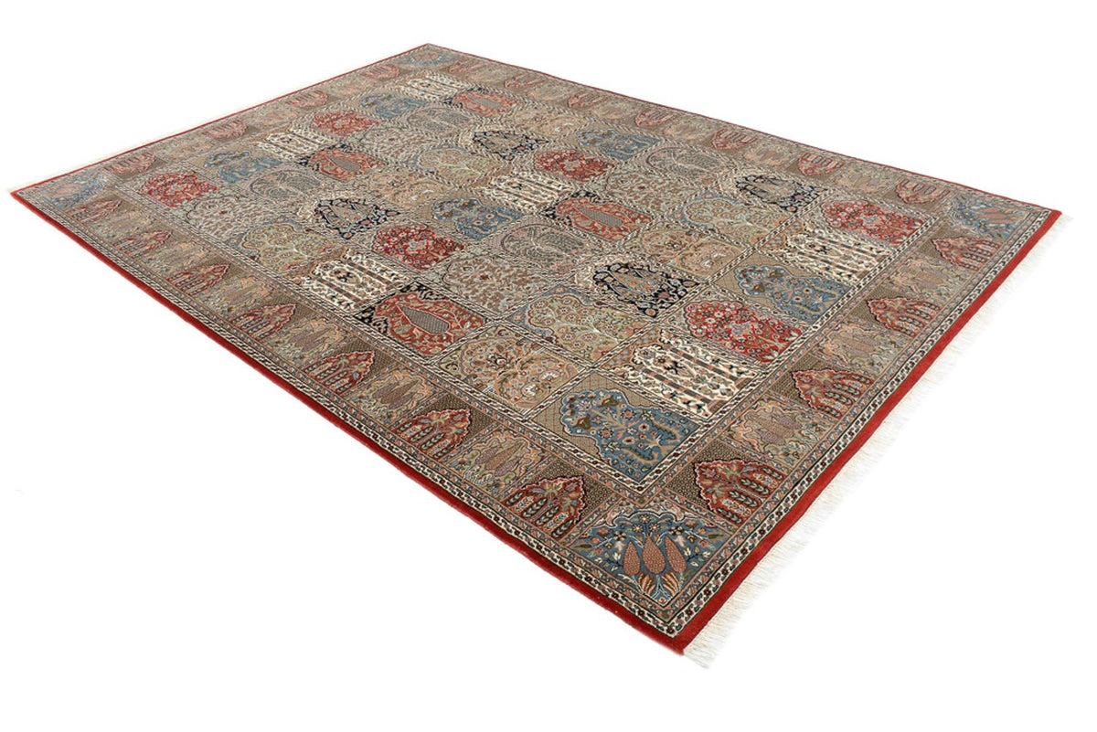Tapis oriental - Ghom - Indus - 306 x 211 cm - beige foncé