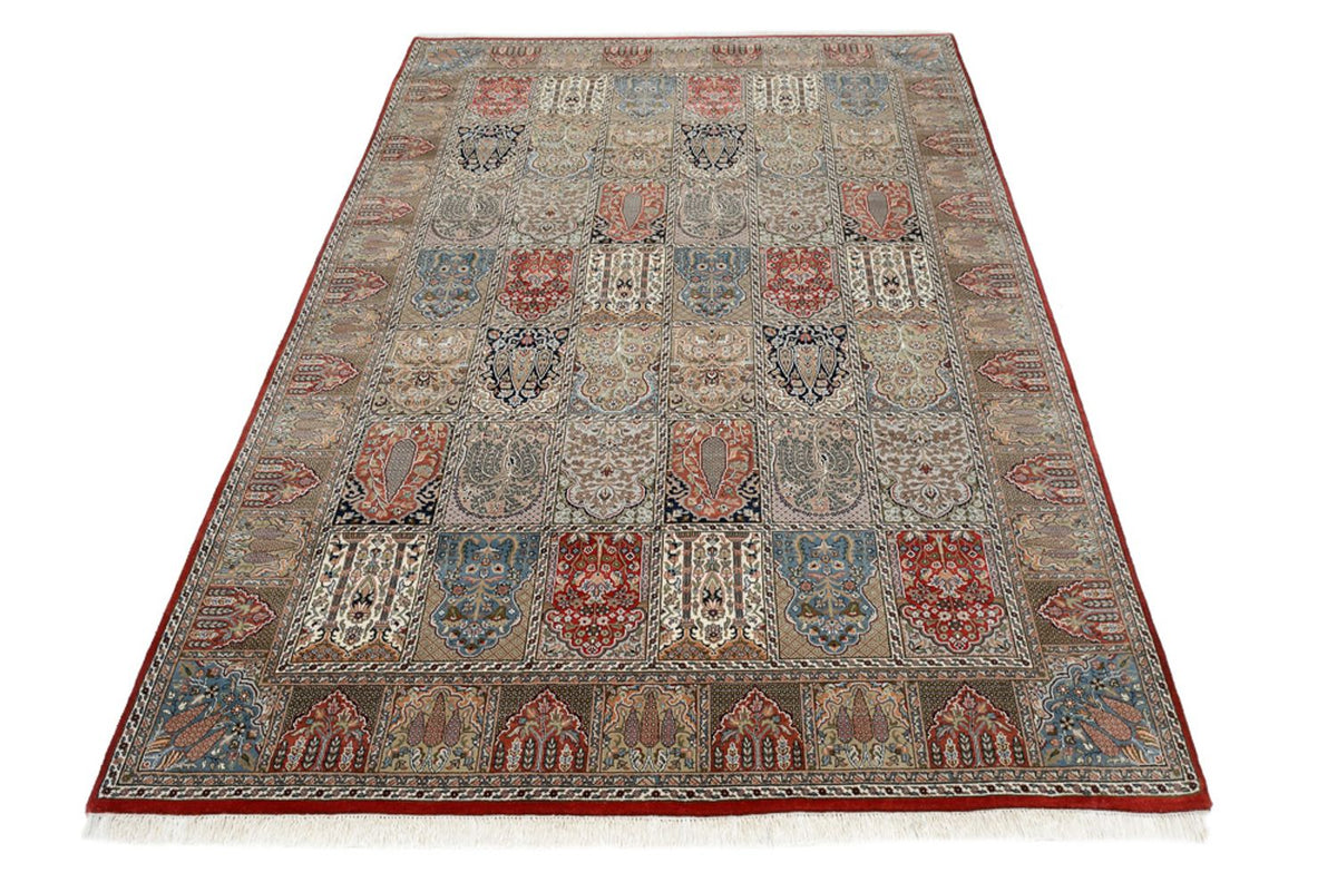 Tapis oriental - Ghom - Indus - 306 x 211 cm - beige foncé