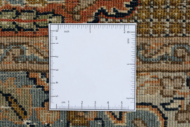 Tapis oriental - Ghom - Indus - 306 x 211 cm - beige foncé