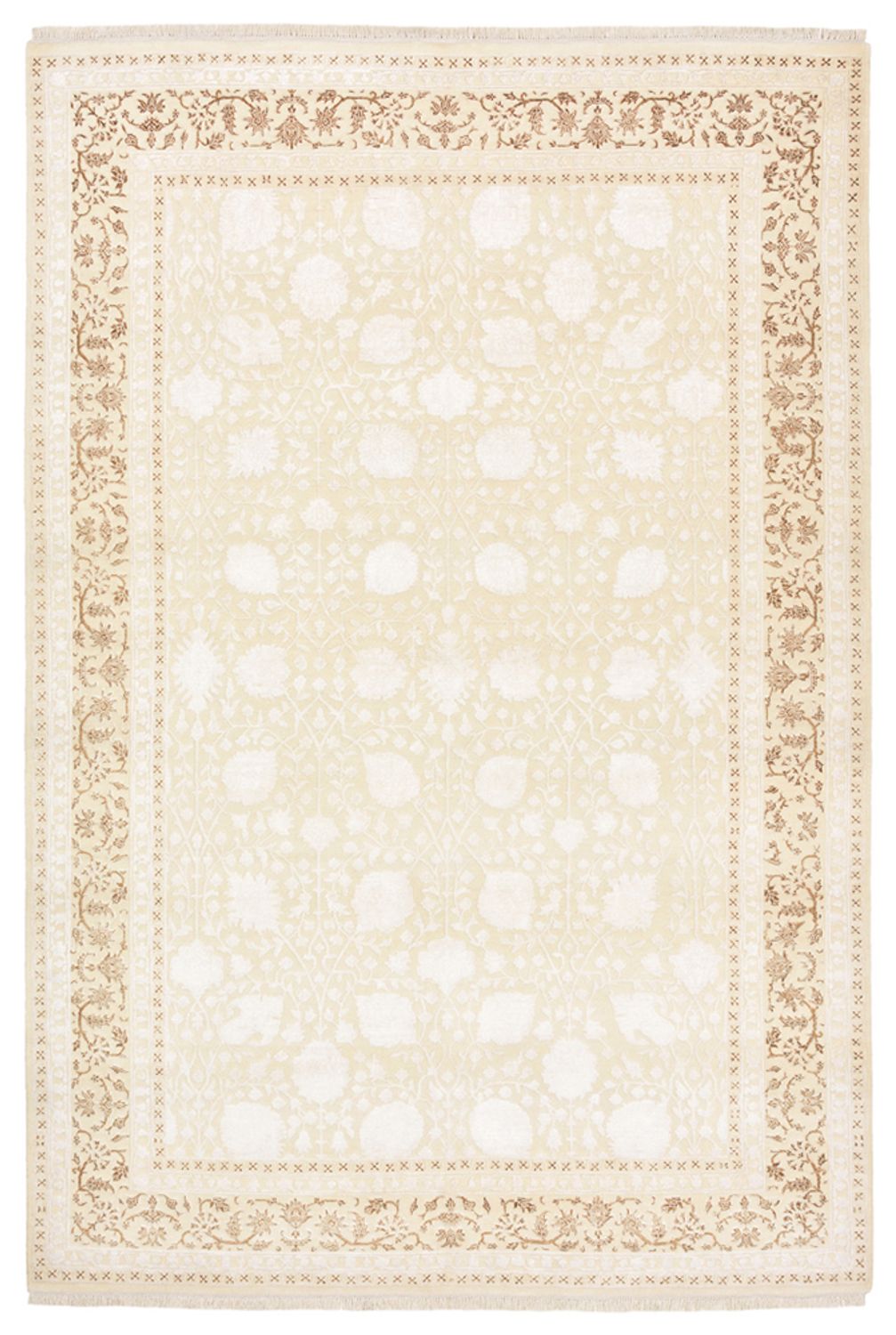 Tapis oriental - 294 x 199 cm - crème