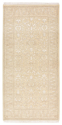 Tapis oriental - 144 x 73 cm - beige clair