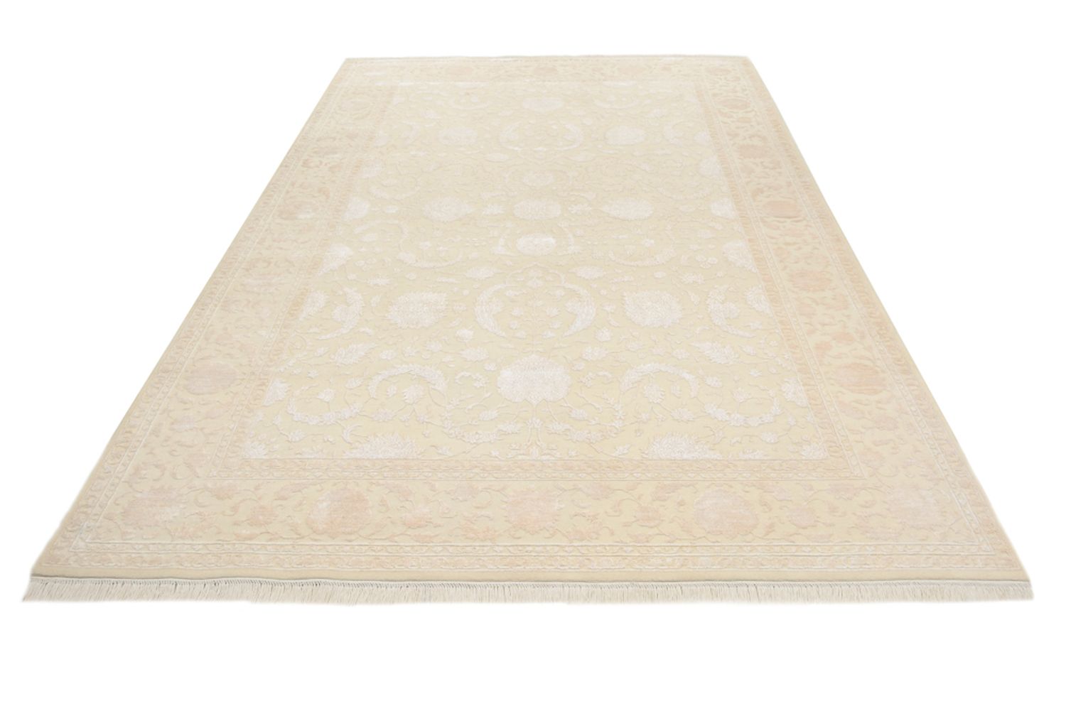 Tapis oriental - 307 x 200 cm - beige clair