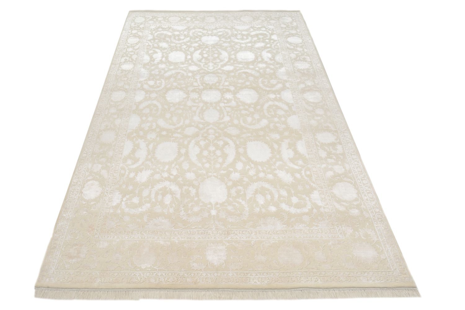 Tapis oriental - 307 x 200 cm - beige clair