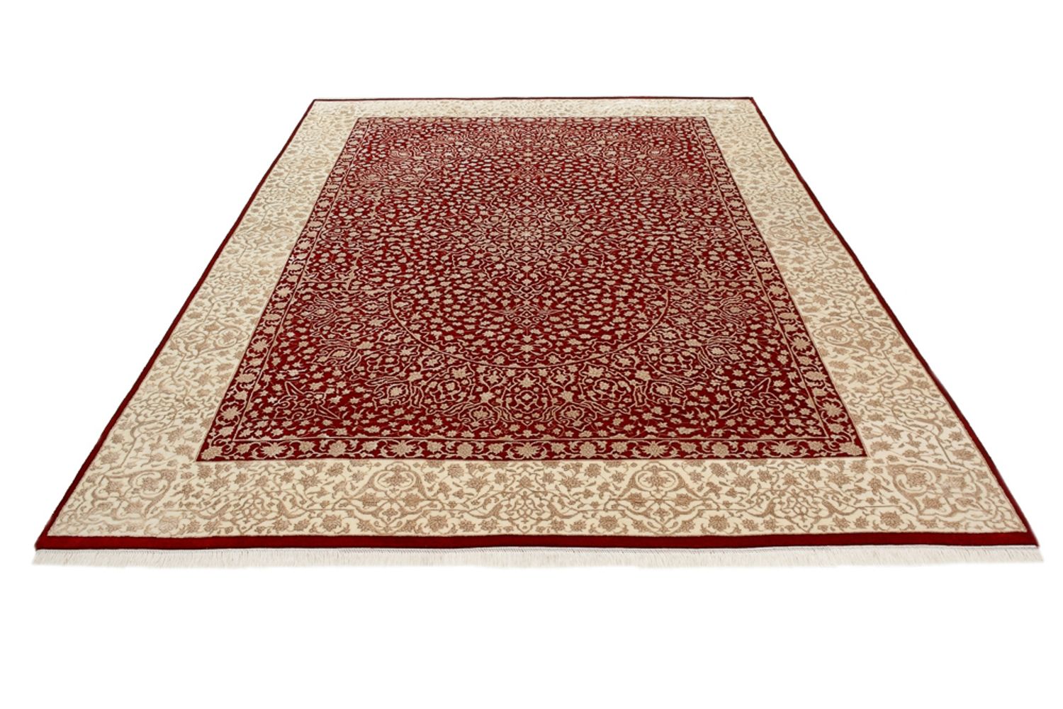 Tapis oriental - 297 x 224 cm - rouge