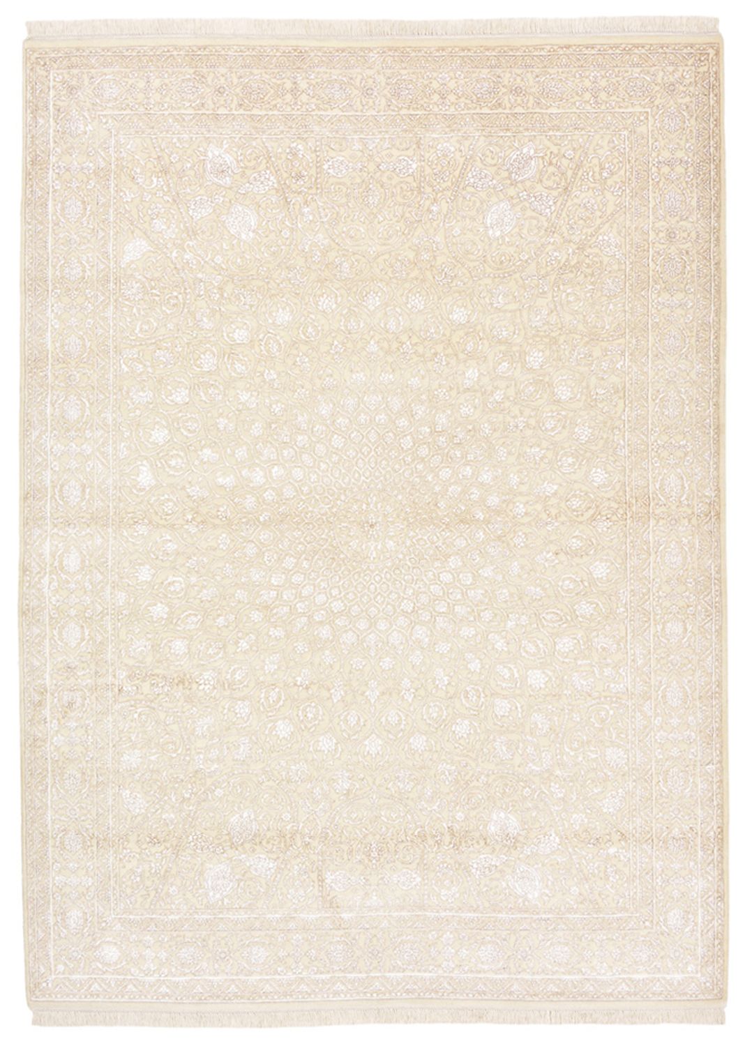 Tapis oriental - 241 x 176 cm - crème