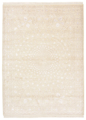Tapis oriental - 241 x 176 cm - crème
