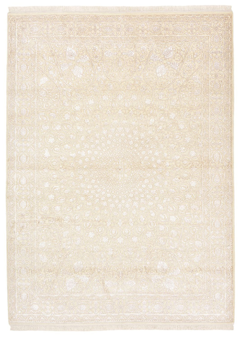 Tapis oriental - 241 x 176 cm - crème