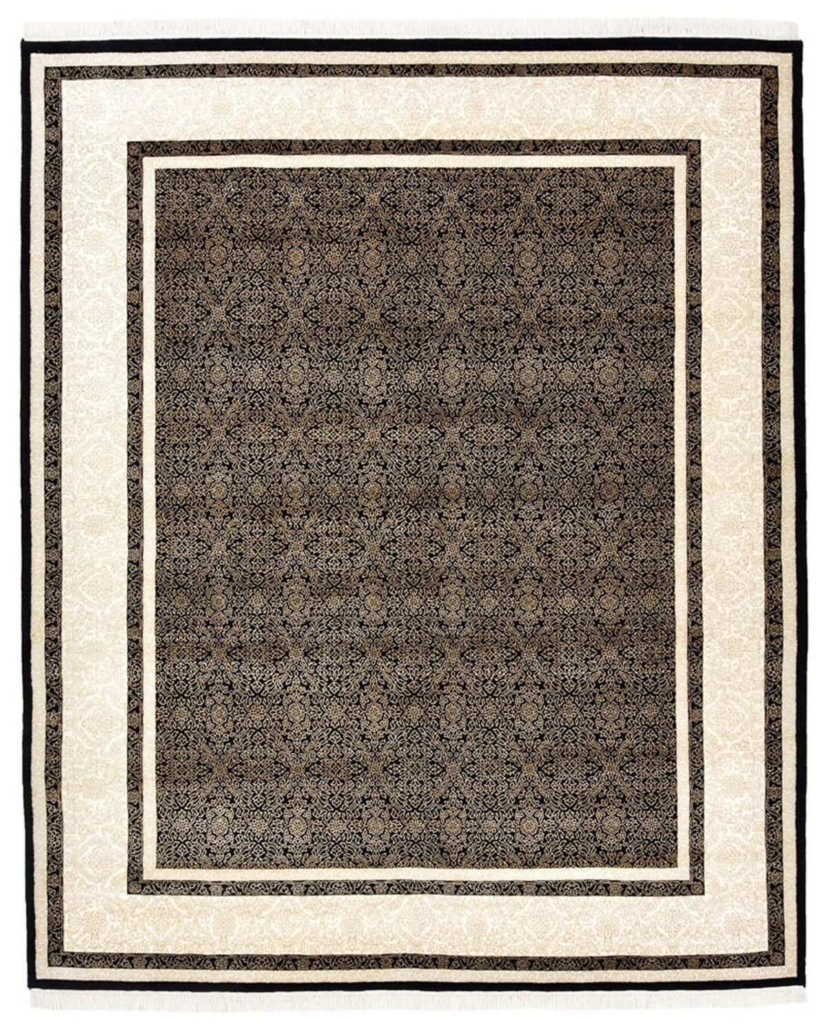 Tapis oriental - 246 x 204 cm - anthracite