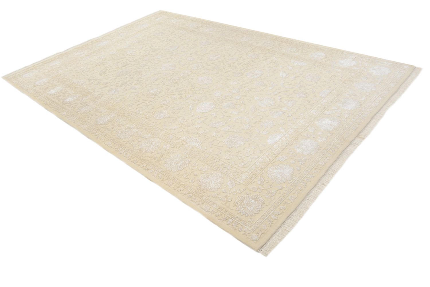 Tapis oriental - 307 x 205 cm - crème