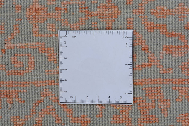 Tapis design carré  - 248 x 247 cm - orange