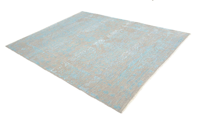 Tapis design - 401 x 307 cm - bleu clair