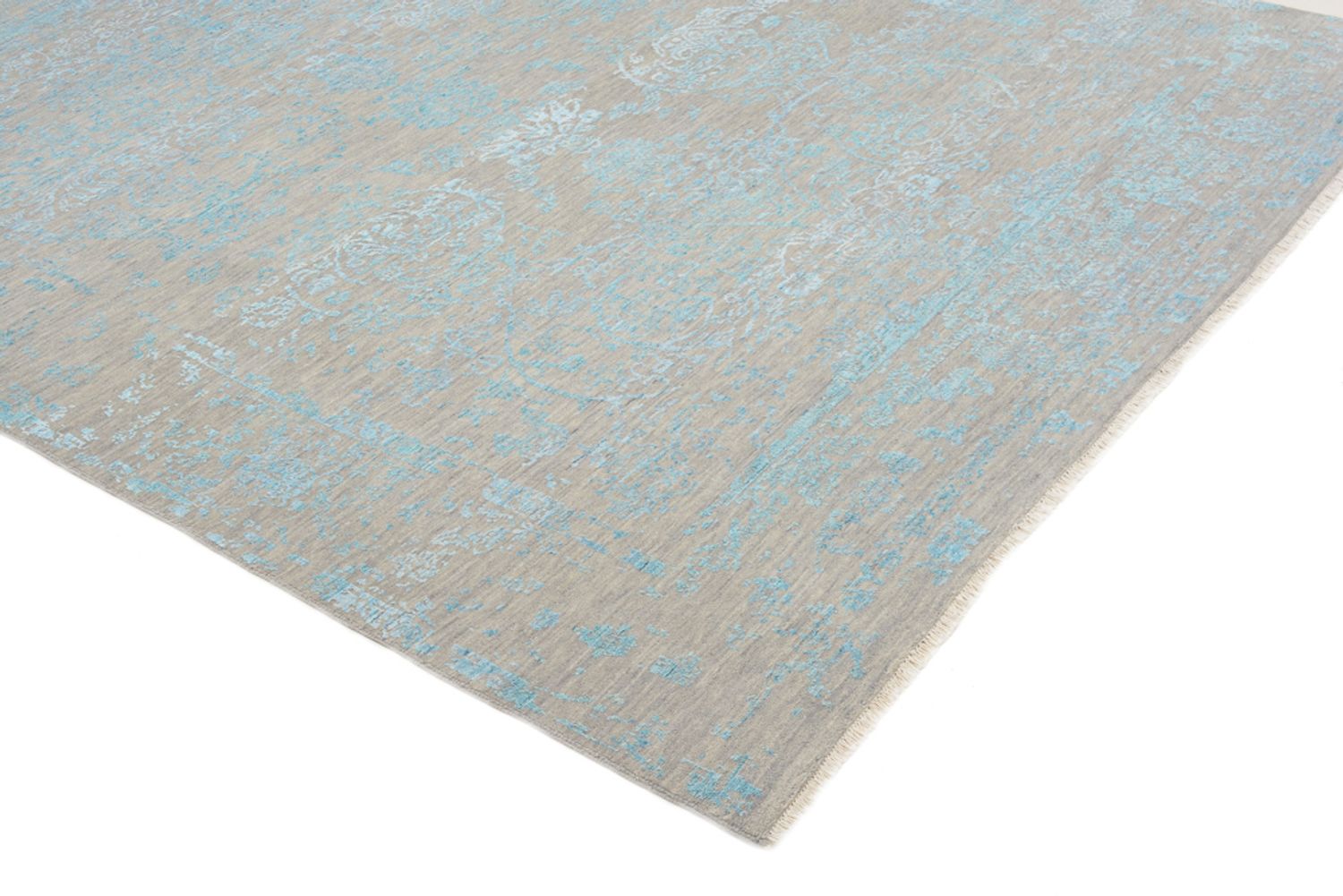 Tapis design - 401 x 307 cm - bleu clair