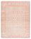 Tapis design - 308 x 249 cm - rouge clair