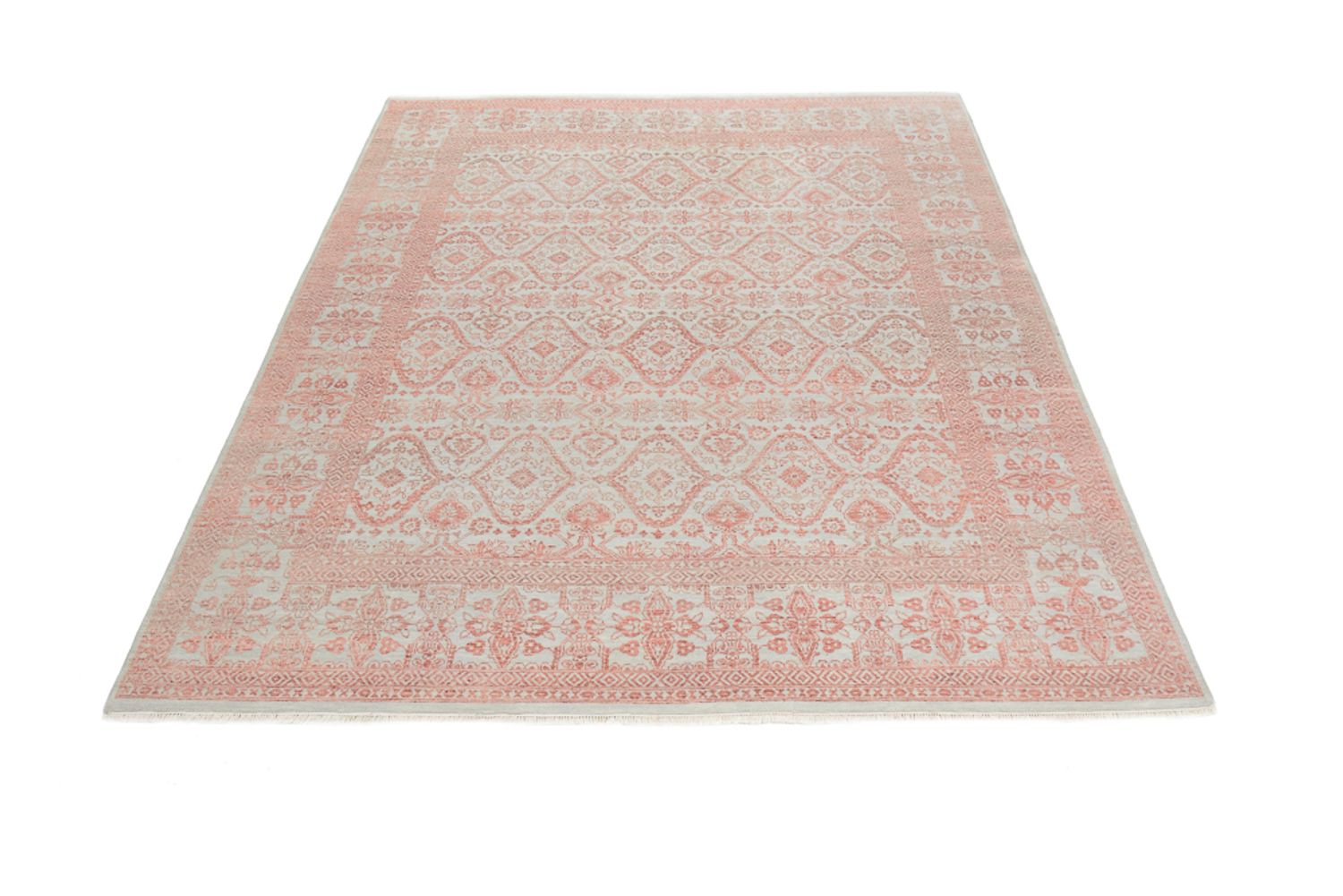 Tapis design - 308 x 249 cm - rouge clair