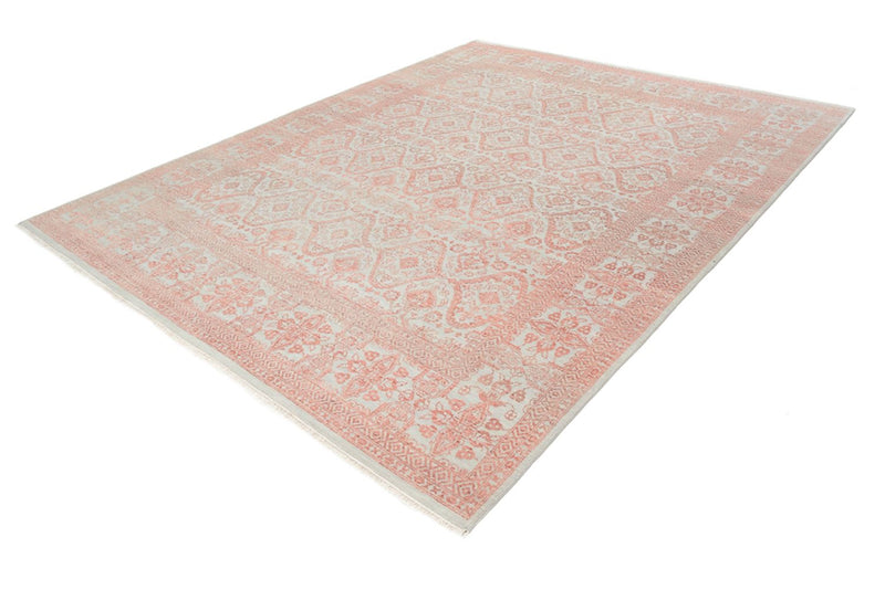 Tapis design - 308 x 249 cm - rouge clair