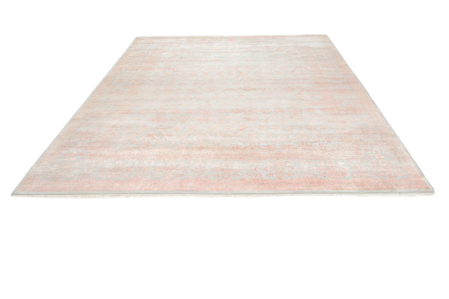 Tapis design - 308 x 249 cm - rouge clair