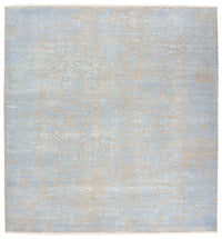 Tapis design - 289 x 274 cm - bleu clair