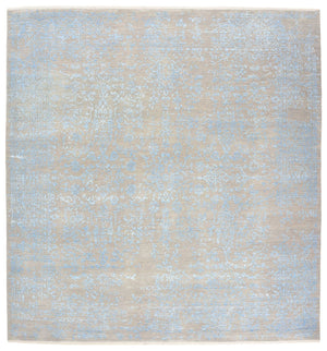 Tapis design - 289 x 274 cm - bleu clair