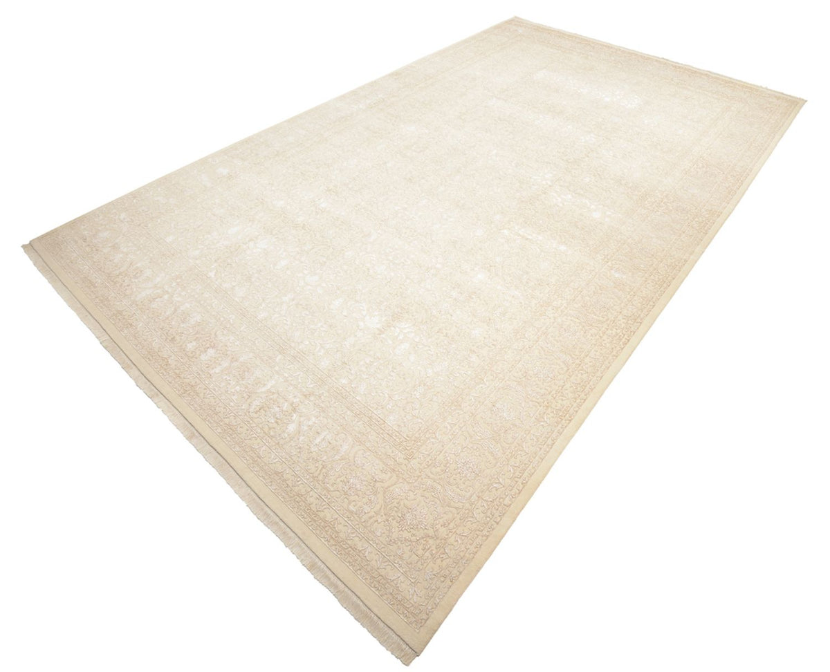 Tapis design - 541 x 364 cm - beige clair