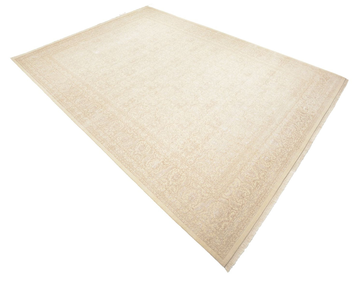 Tapis design - 541 x 364 cm - beige clair