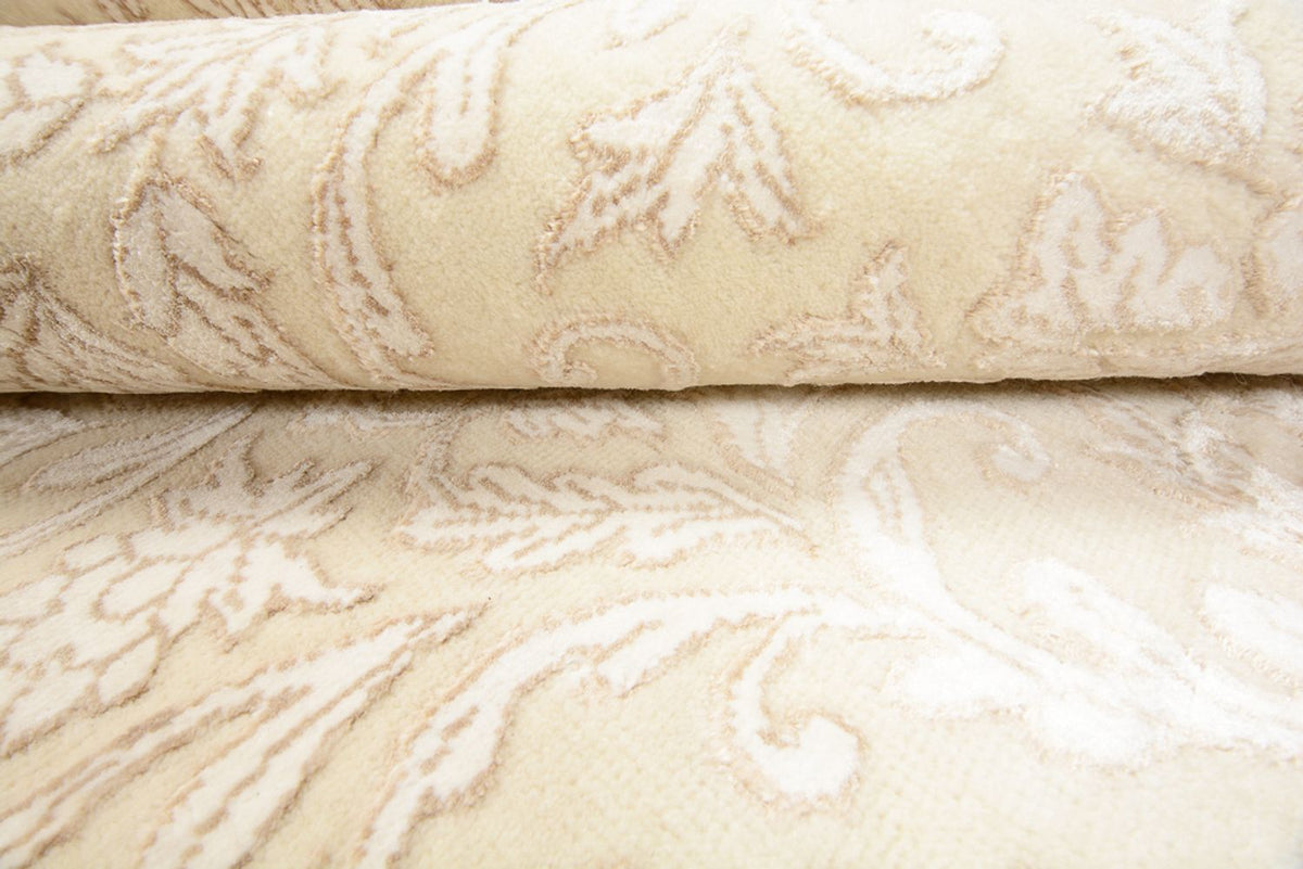 Tapis design - 541 x 364 cm - beige clair