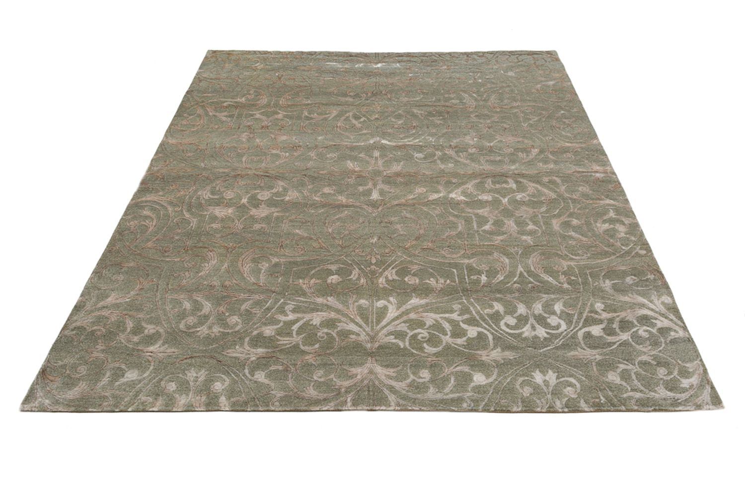 Tapis design - 288 x 242 cm - gris clair