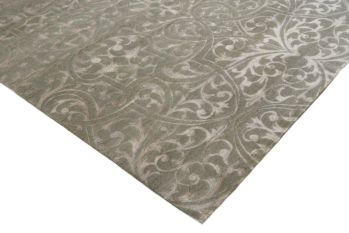 Tapis design - 288 x 242 cm - gris clair