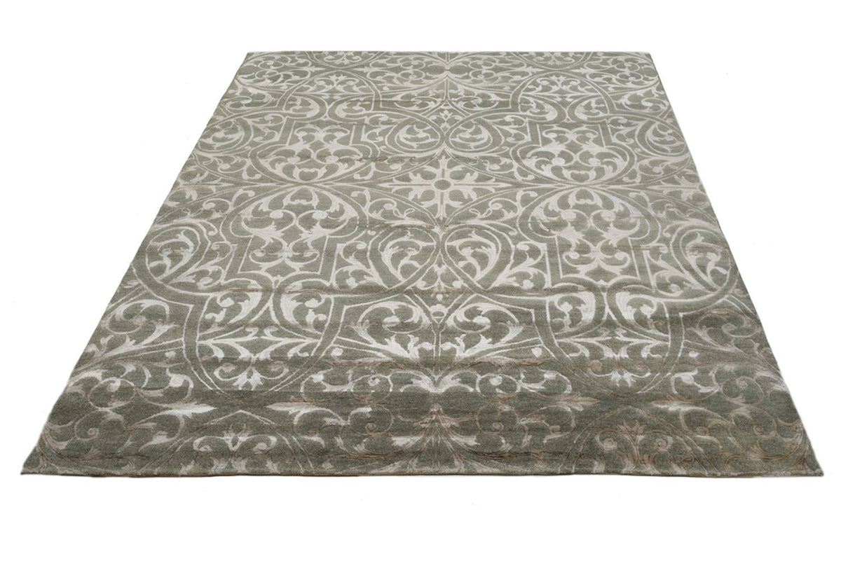 Tapis design - 288 x 242 cm - gris clair
