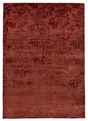 Tapis design - 238 x 171 cm - rouge