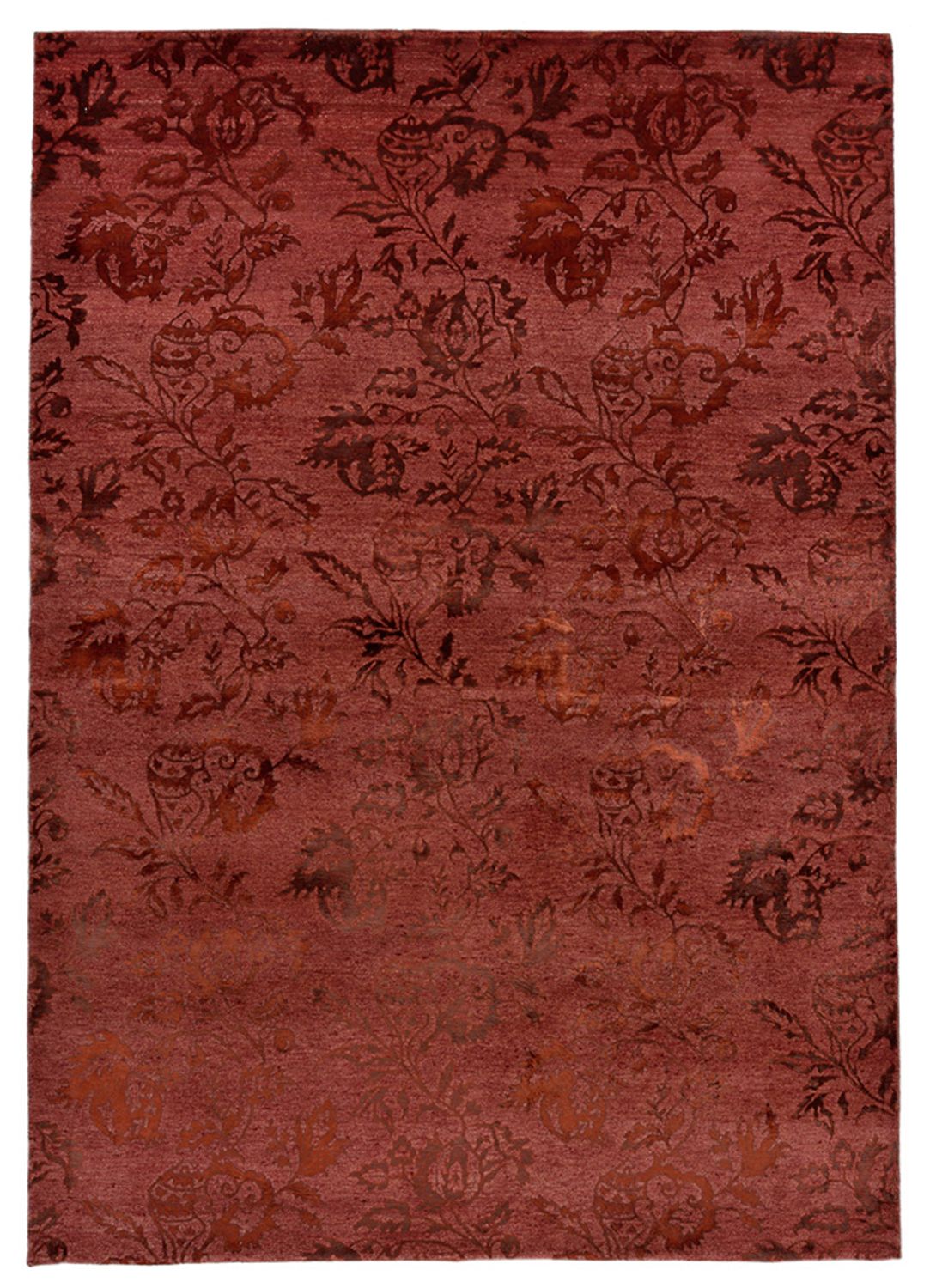 Tapis design - 238 x 171 cm - rouge