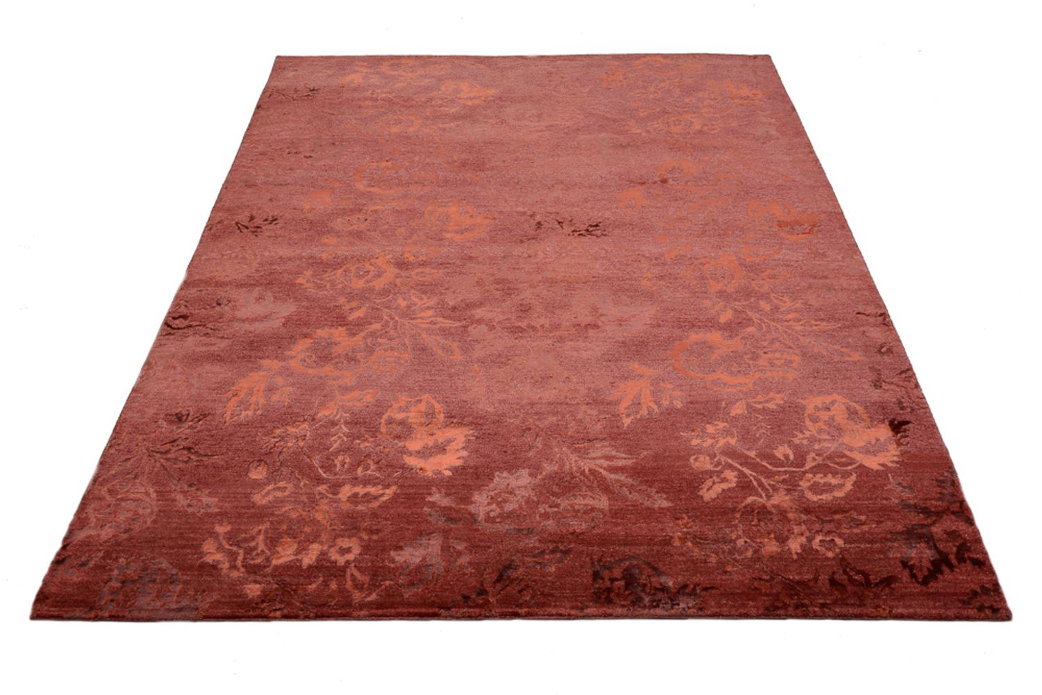 Tapis design - 238 x 171 cm - rouge