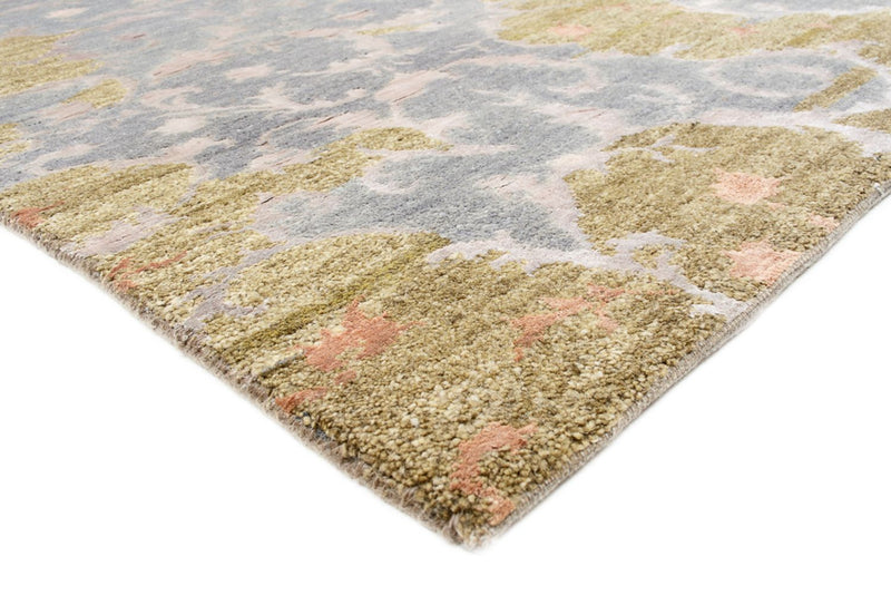 Tapis design - 273 x 182 cm - vert olive