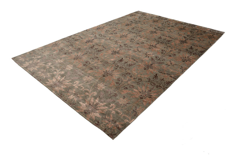 Tapis design - 302 x 204 cm - marron foncé