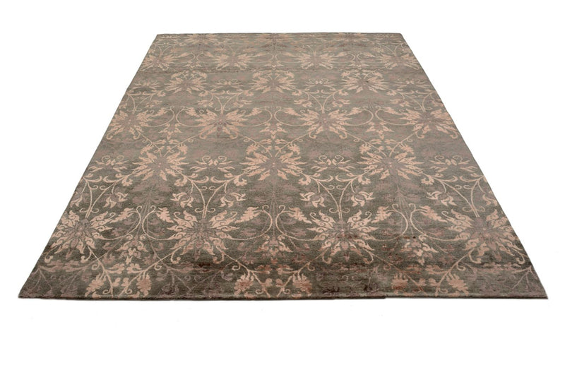 Tapis design - 302 x 204 cm - marron foncé