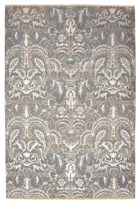 Tapis design - 304 x 205 cm - gris clair