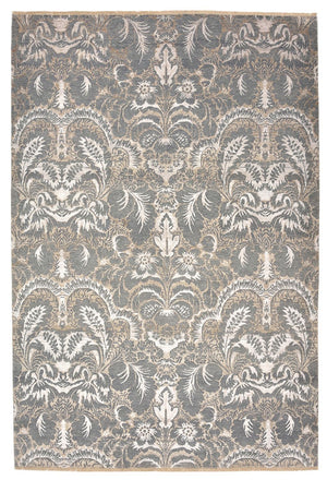 Tapis design - 304 x 205 cm - gris clair