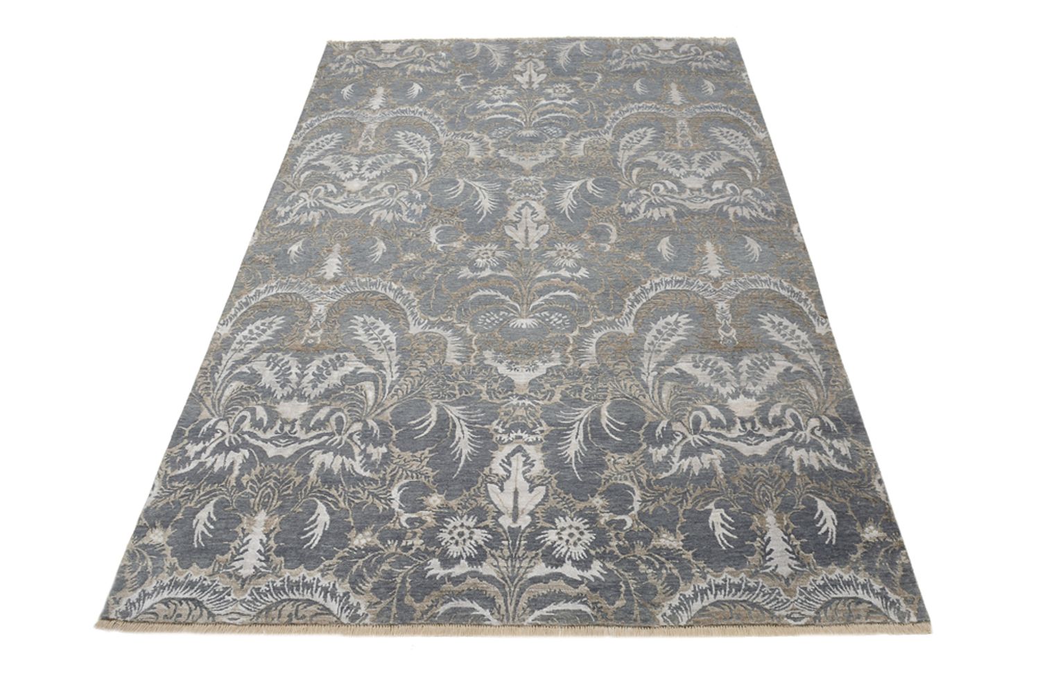 Tapis design - 304 x 205 cm - gris clair