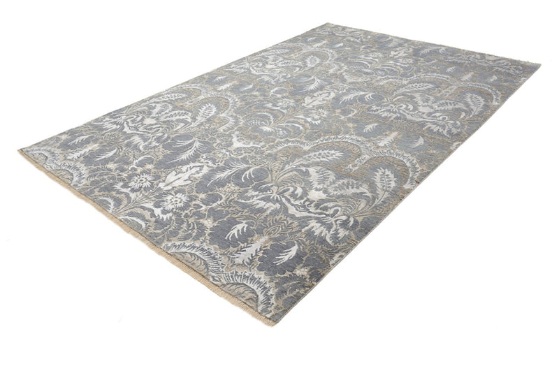 Tapis design - 304 x 205 cm - gris clair