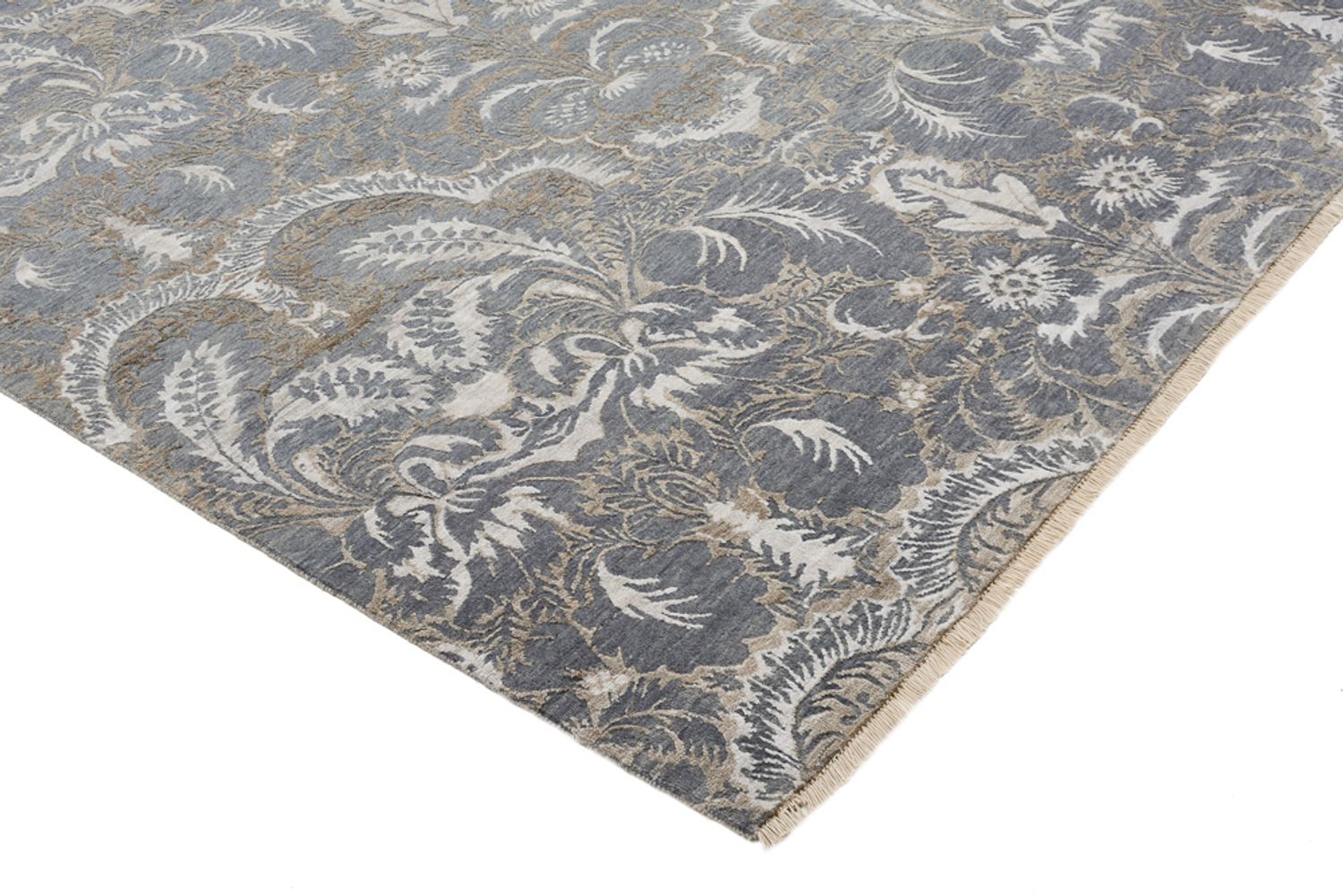 Tapis design - 304 x 205 cm - gris clair