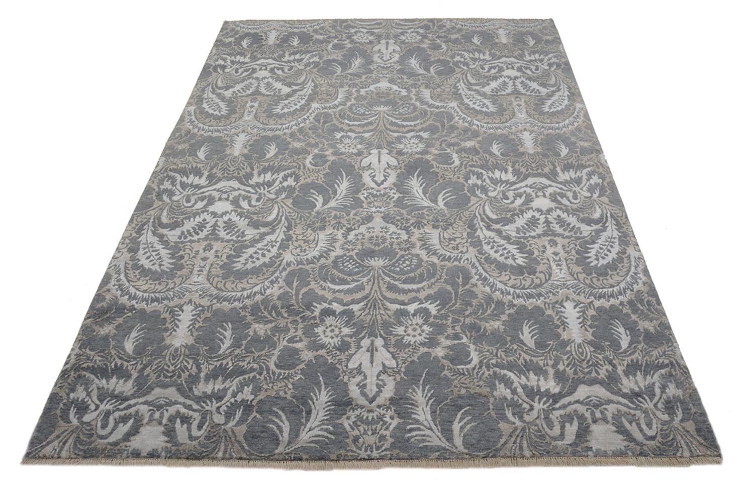Tapis design - 304 x 205 cm - gris clair