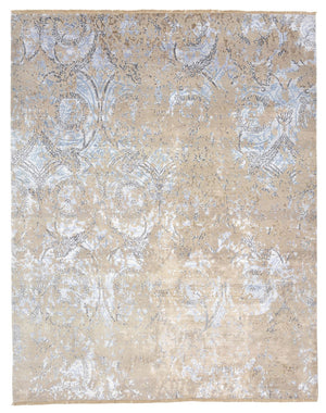 Tapis design - 303 x 239 cm - beige foncé