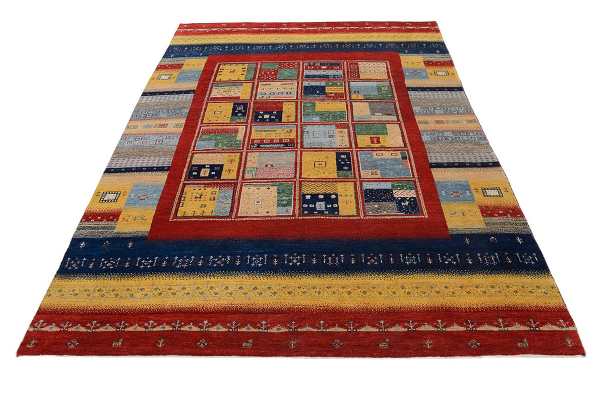 Tapis Gabbeh - Loribaft Indus - 240 x 173 cm - multicolore