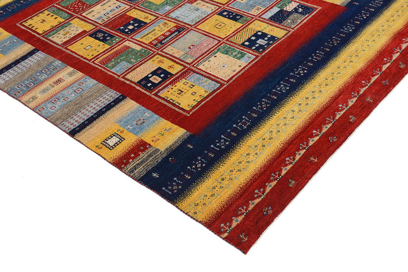 Tapis Gabbeh - Loribaft Indus - 240 x 173 cm - multicolore