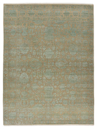 Tapis design - 326 x 248 cm - vert olive